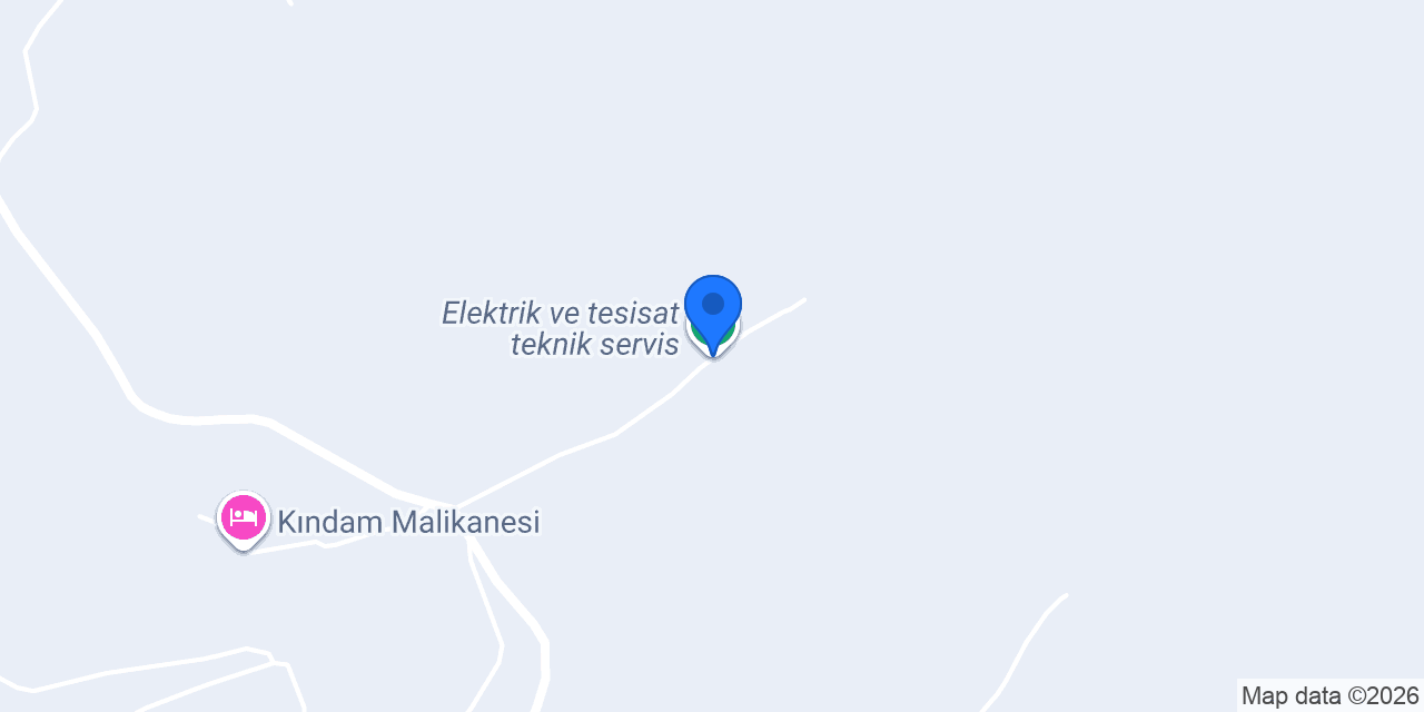 Elektrik ve tesisat teknik servis konumu