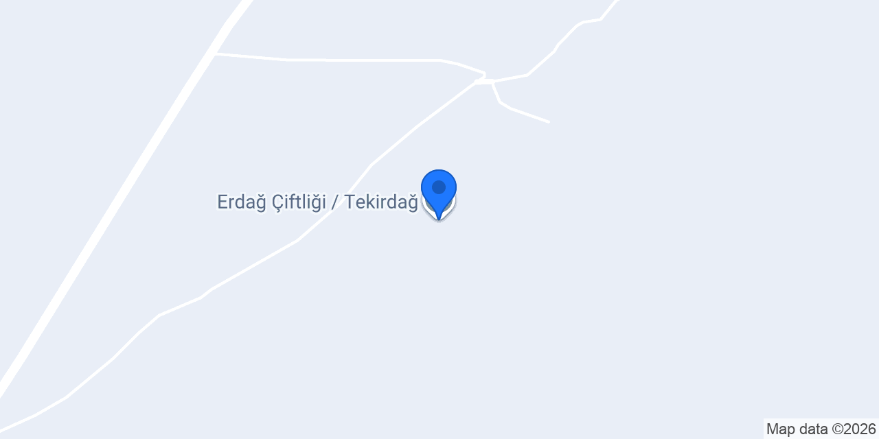 Erdağ Çiftliği / Tekirdağ konumu