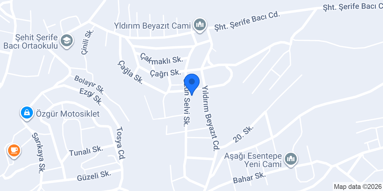 Kastamonu Çıkma Parça konumu