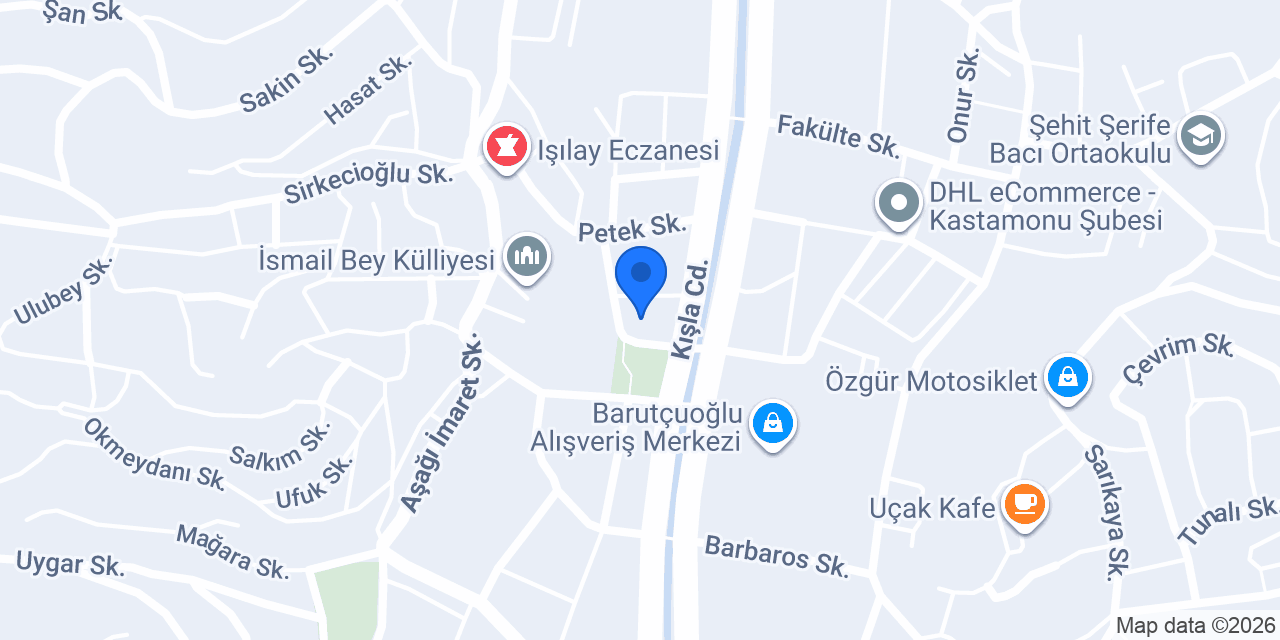 Kılıçoğlu Mühendislik konumu