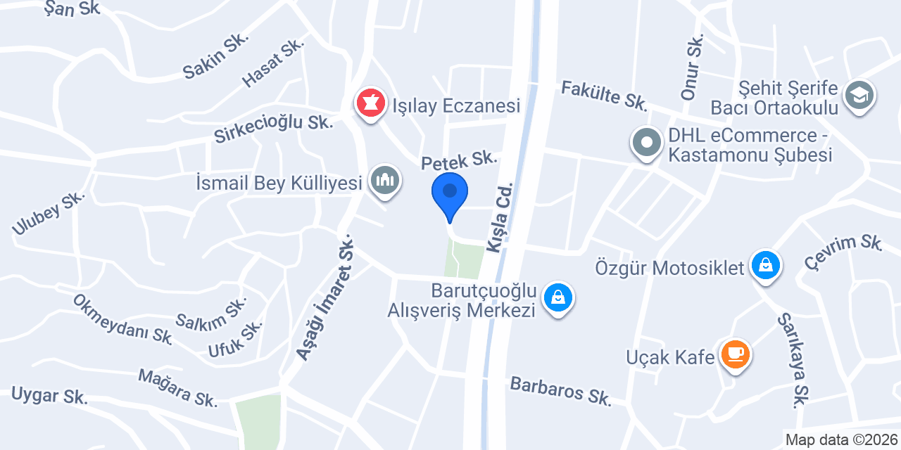 YAĞMUR KADIOĞLU MİMARLIK konumu