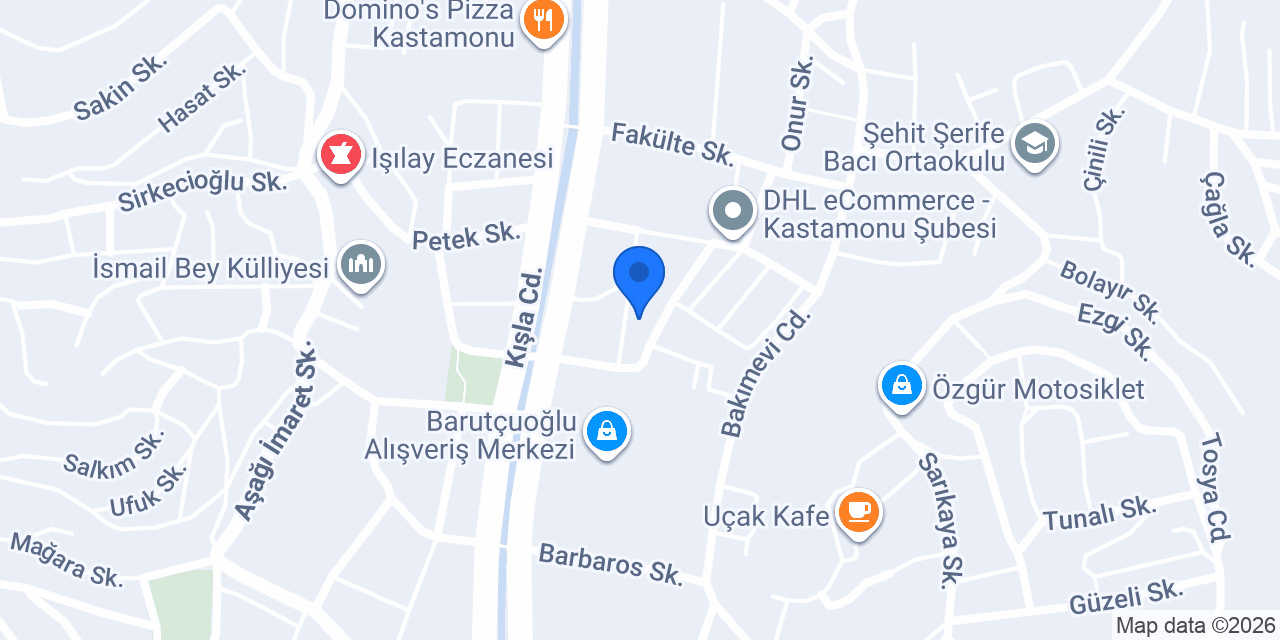 KASTAMONU SRC KURSU konumu