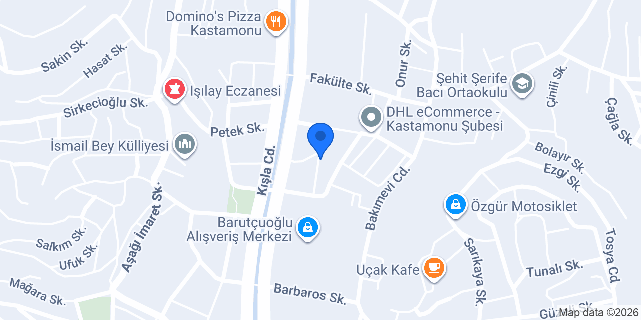 Sancak Psikoteknik Değerlendirme Merkezi konumu