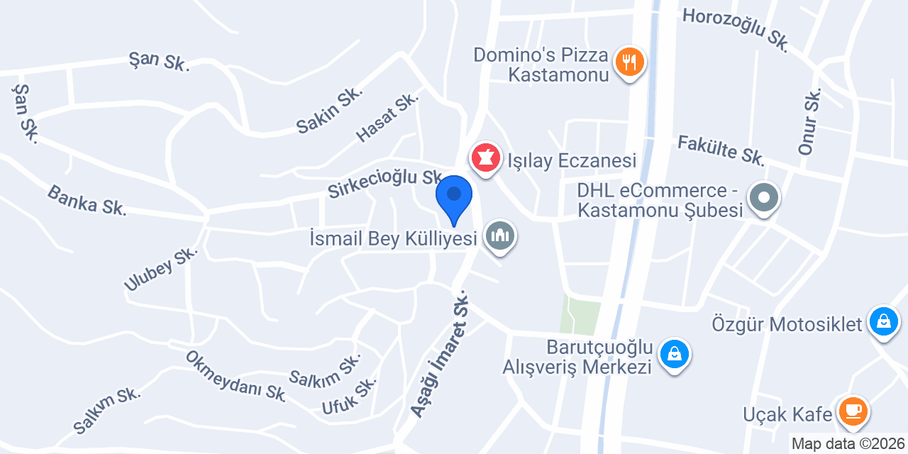 Kastamonu kebabıstan konumu