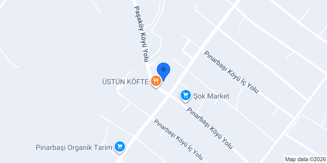Pınarbaşı İlköğretim Okulu konumu