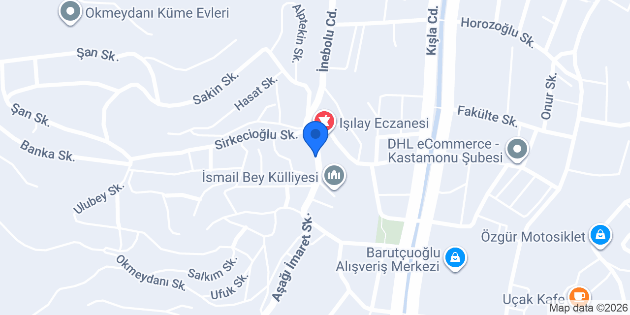 İstiklalyolu Yapı Denetim Ltd. Şti. konumu