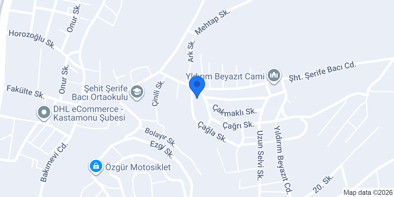 Kastamonu konumu