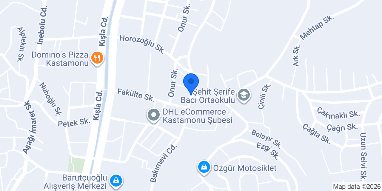 Deva Veteriner Kliniği konumu