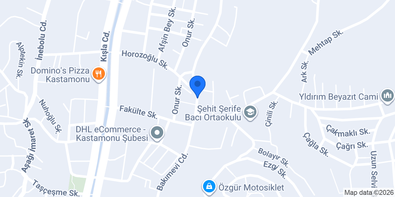 Topçu Eczanesi konumu