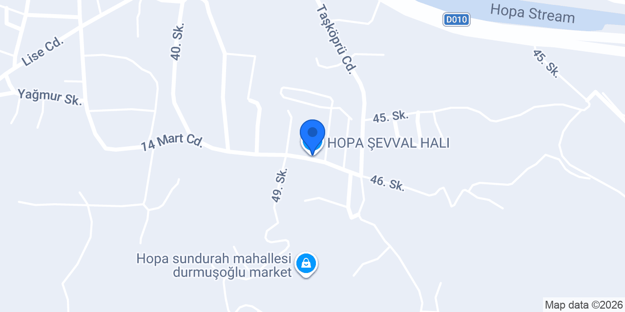HOPA ŞEVVAL HALI konumu