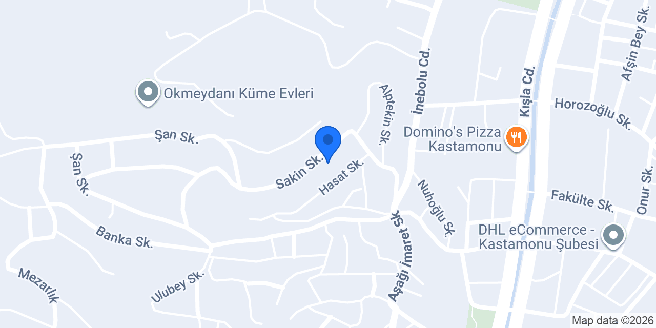Kastamonu Taş Duvar konumu