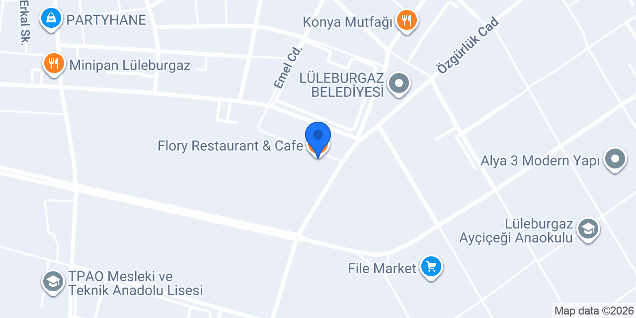 Flory Restaurant & Cafe konumu