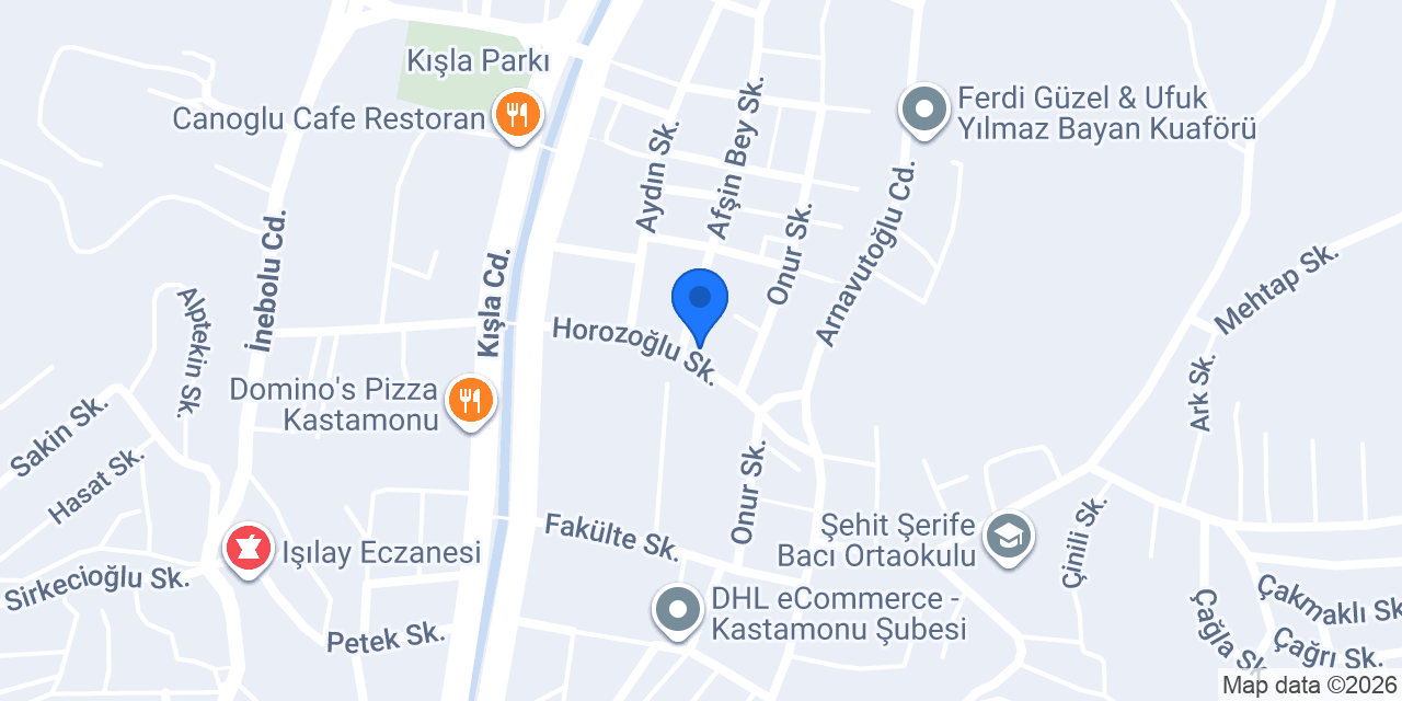 Yurt Eczanesi konumu