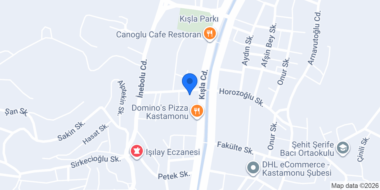 West Sigorta Kastamonu Şubesi konumu