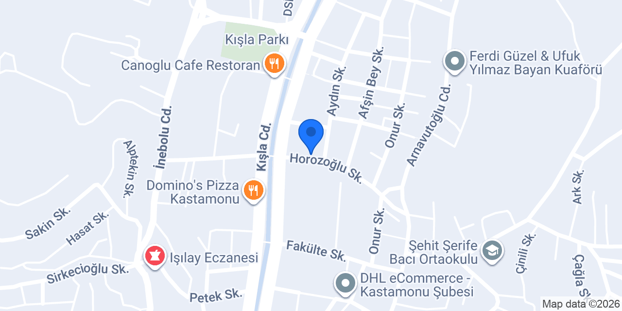 Kastamonu Ada Reklam konumu