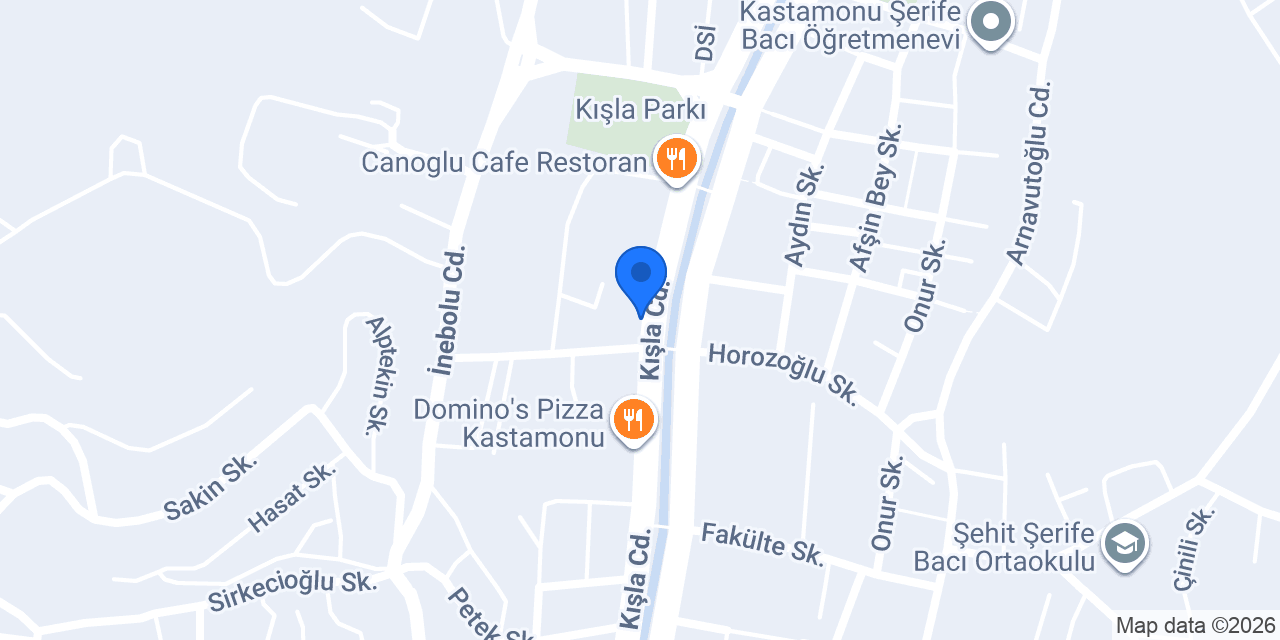 kastamonu bina yönetimi konumu