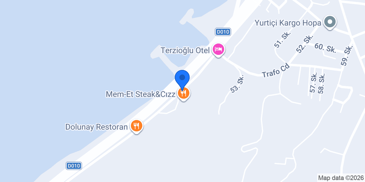 Bafra Aydoğan Turizm konumu
