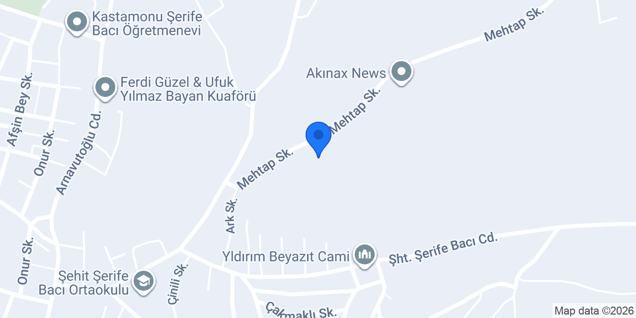 Akınax Media konumu