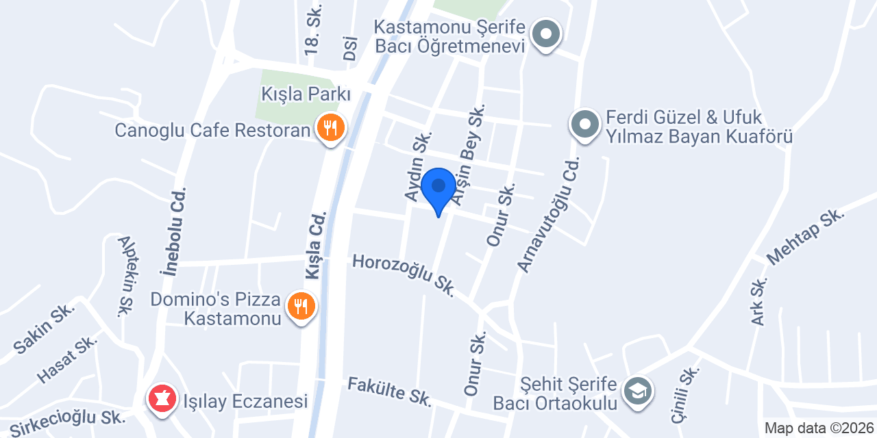 Tokatlıoğlu Eczanesi konumu