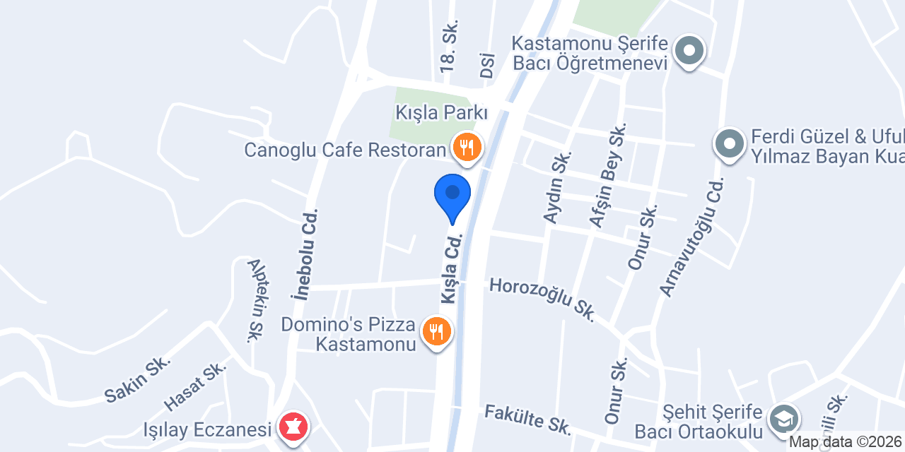 Toprak Veteriner Kliniği konumu