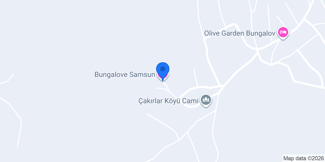Bungalove Samsun konumu
