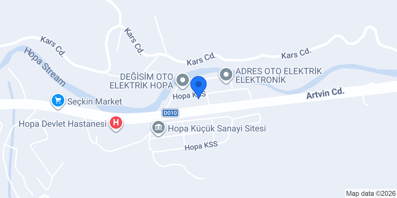 Trans08 Yedek Parça konumu