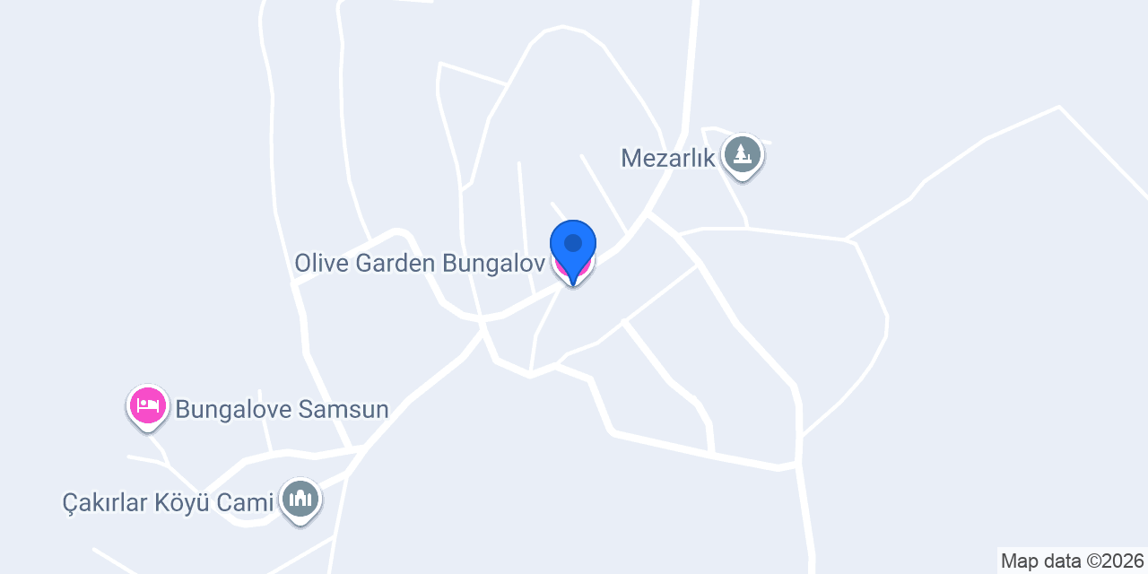 Olive Garden Bungalov konumu