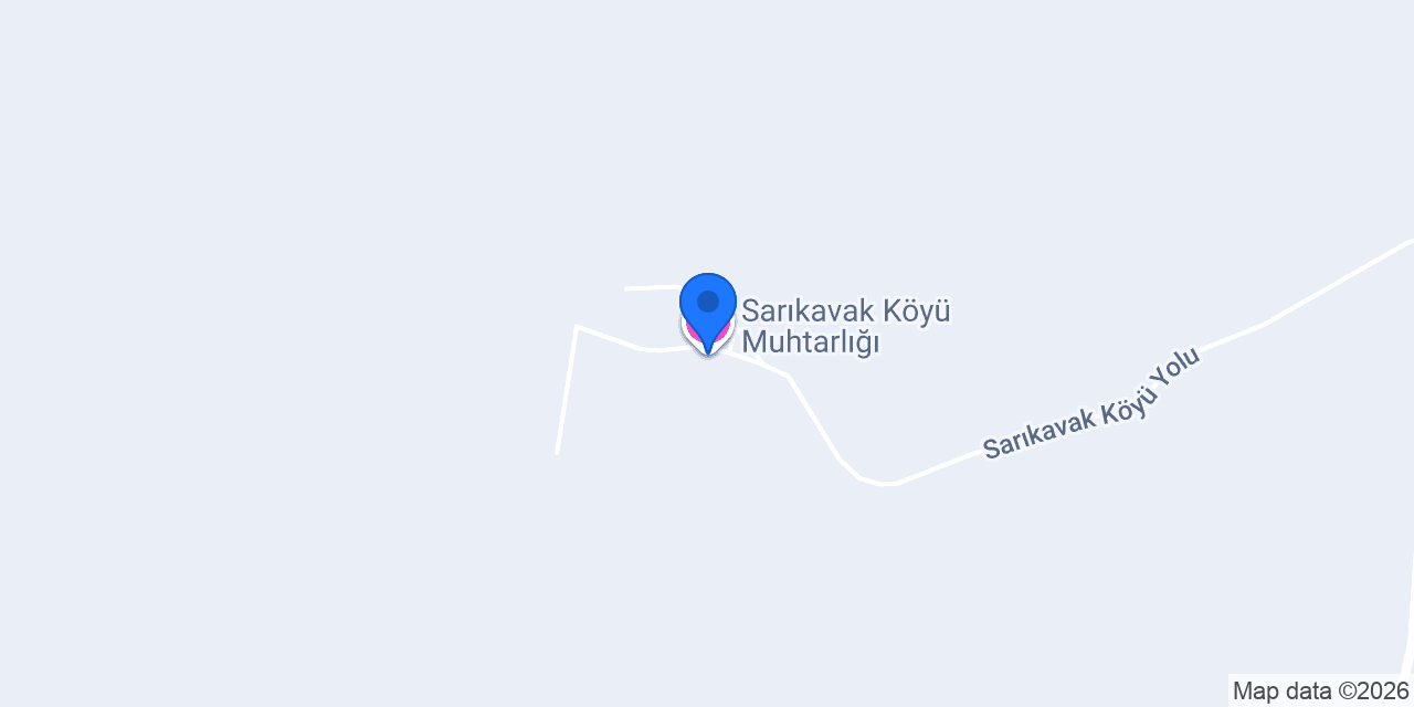 Sarıkavak Köyü Muhtarlığı konumu