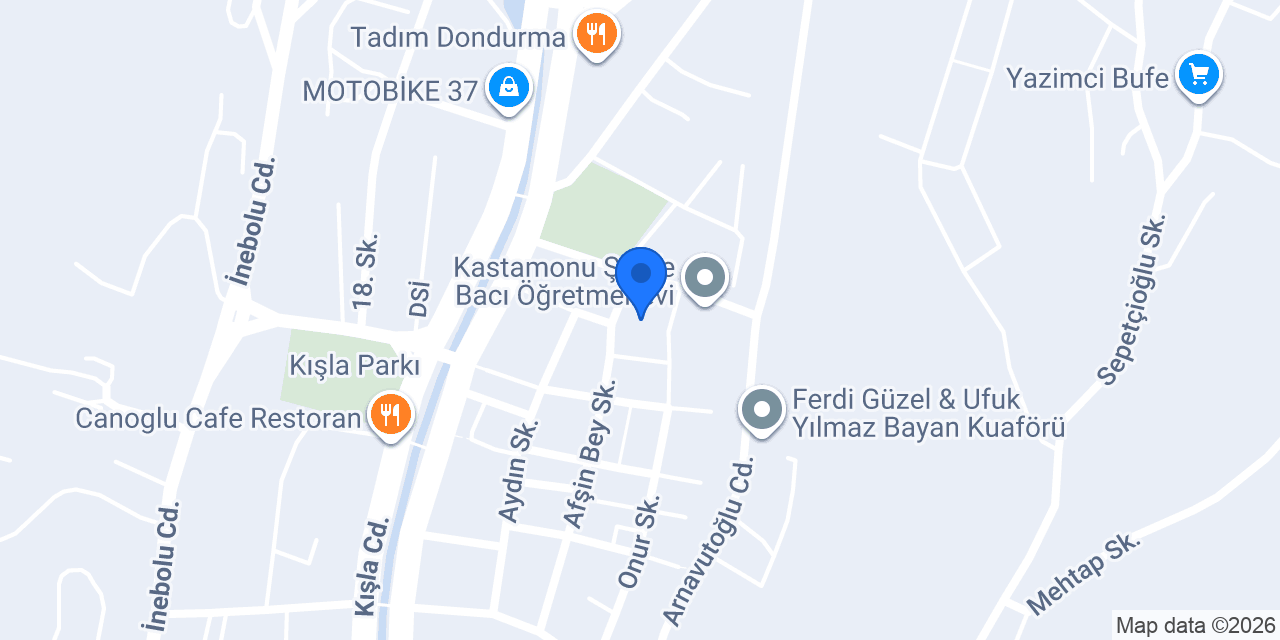 İhsan Ozanoğlu İlköğretim Okulu konumu