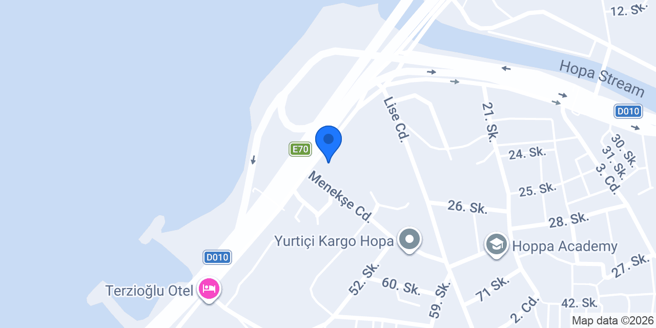 Gündoğdu Mobilya Hopa konumu