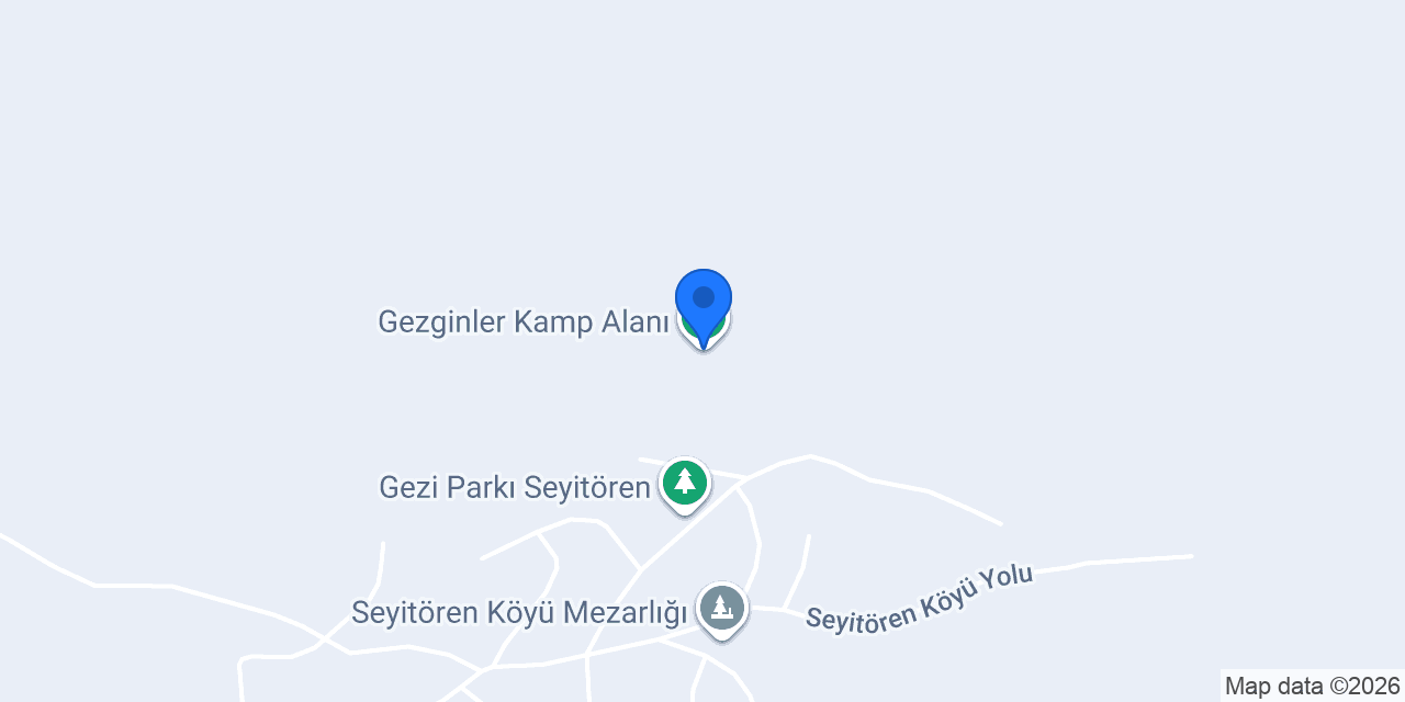 Gezginler Kamp Alanı konumu