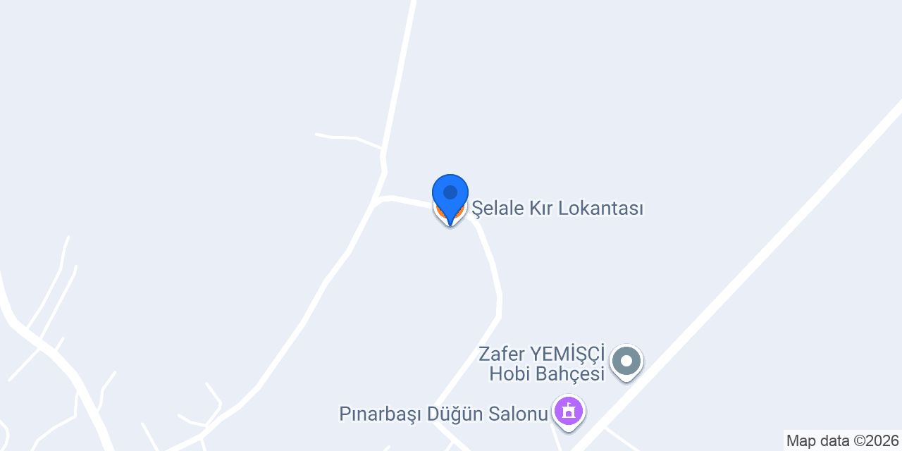 Şelale Kır Lokantası konumu