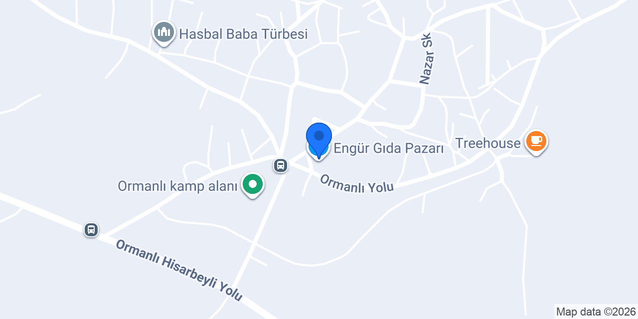 Engür Gıda Pazarı konumu