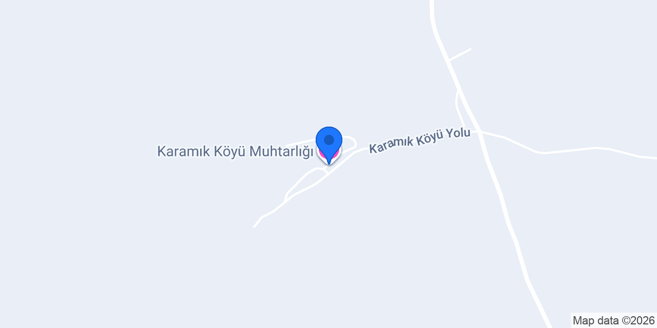 Karamık Köyü Muhtarlığı konumu