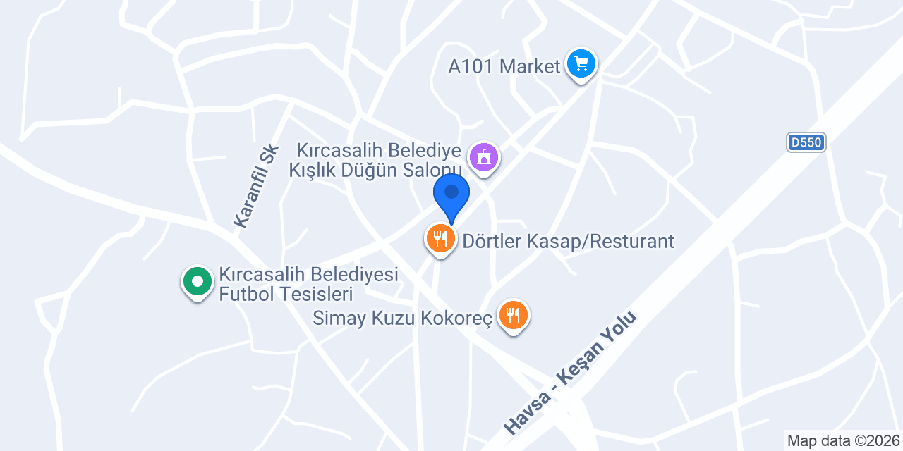 Arda Büfe konumu