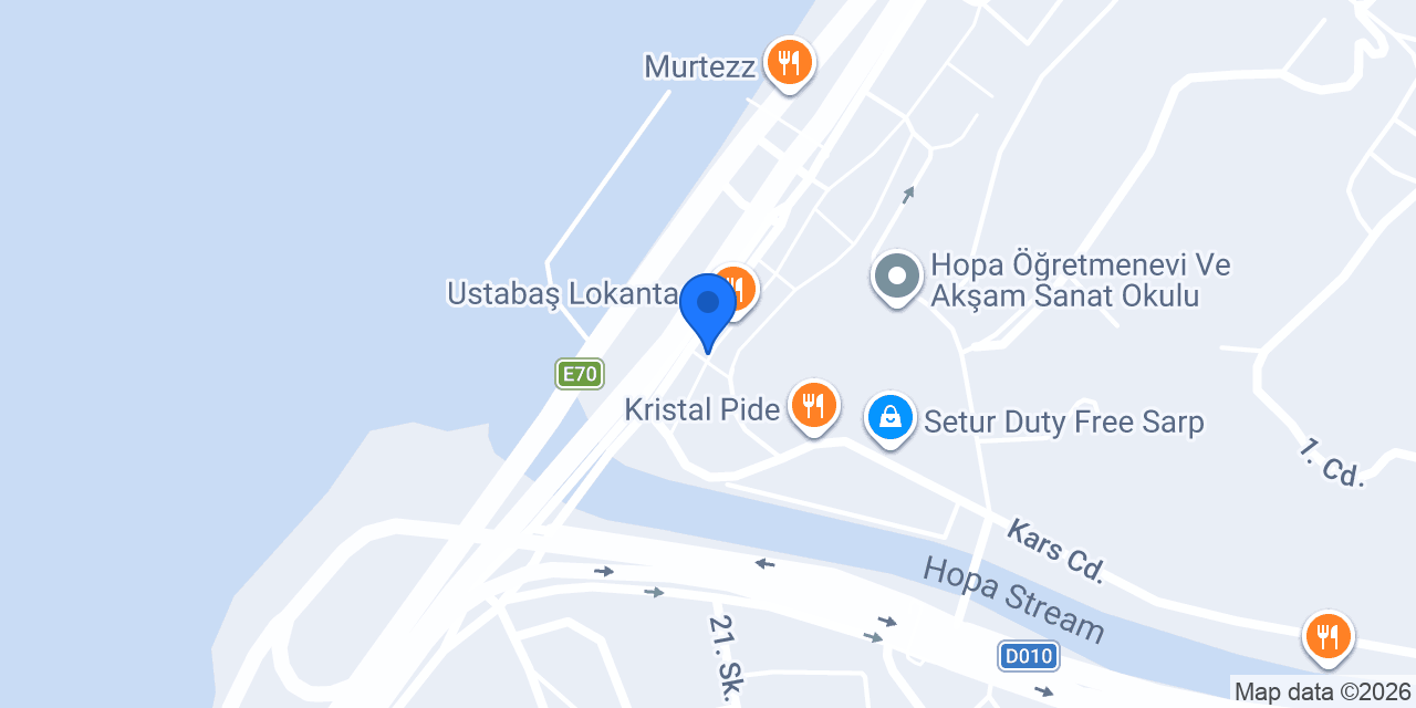 Ustabaş Otel konumu