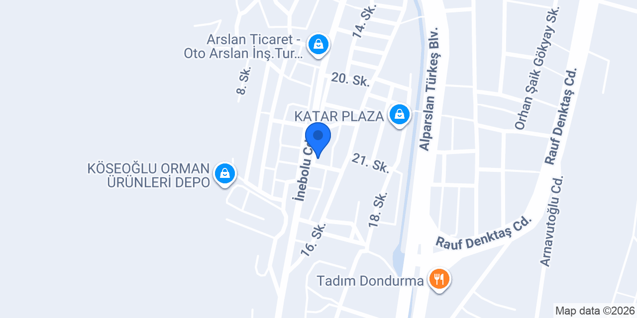 Sakin Ticaret konumu