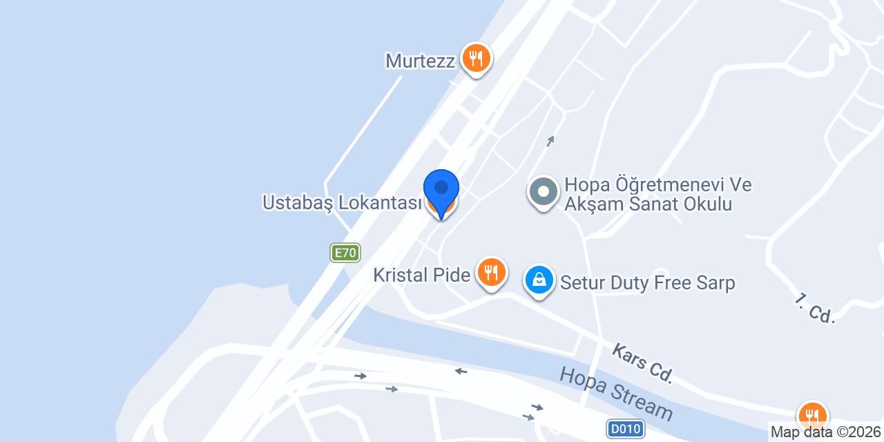 Ustabaş Lokantası konumu