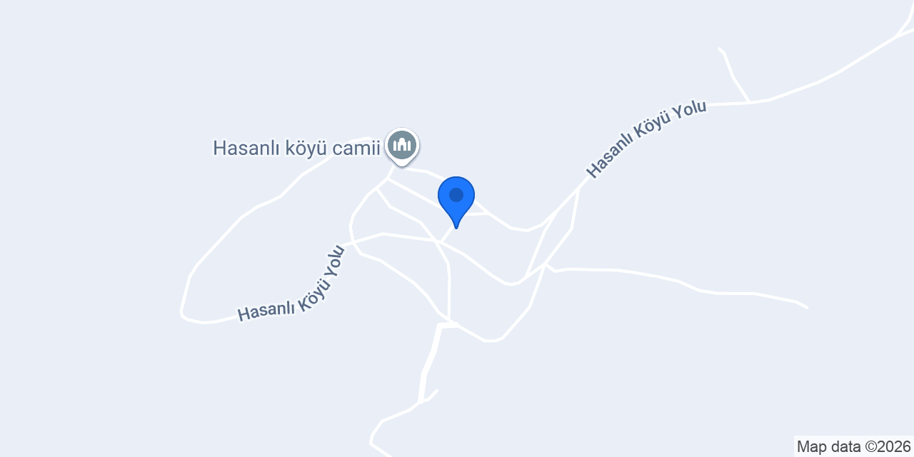 Hasanlı Köyü Muhtarlığı konumu