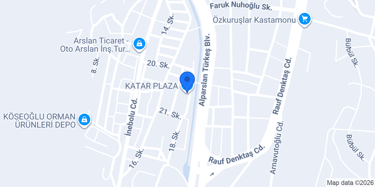 KATAR PLAZA konumu