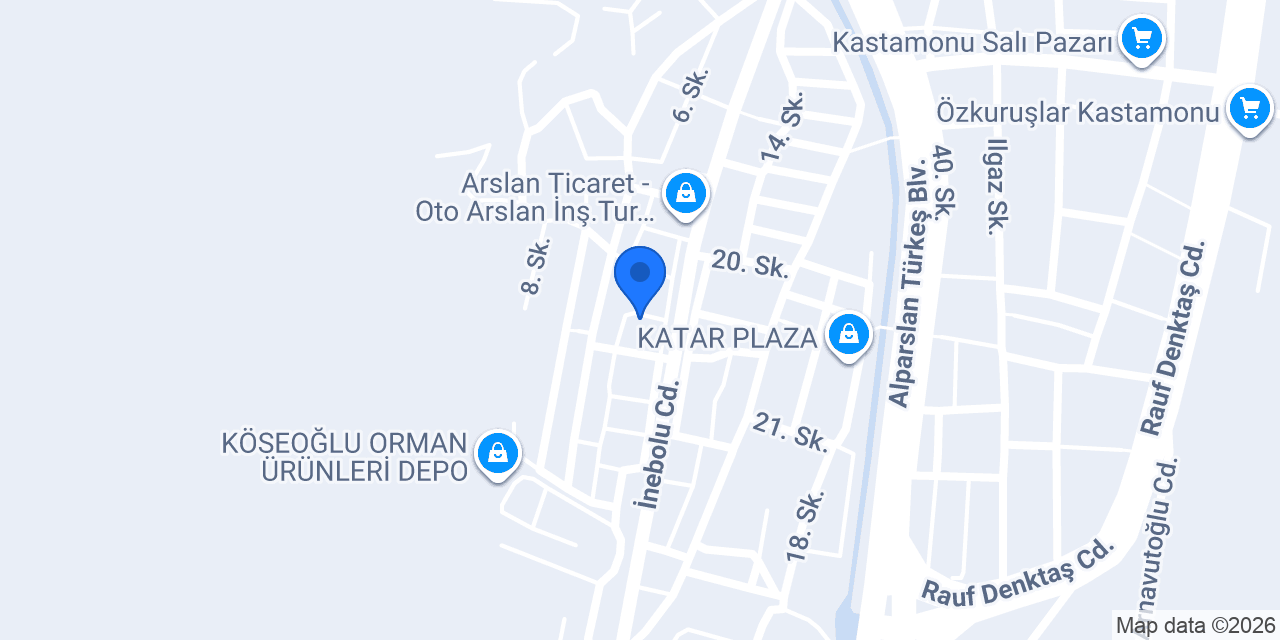 Diriliş oto kastamonu konumu