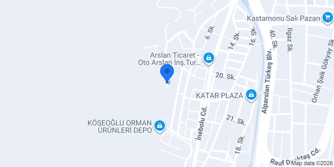 Kastamonu Mermer konumu