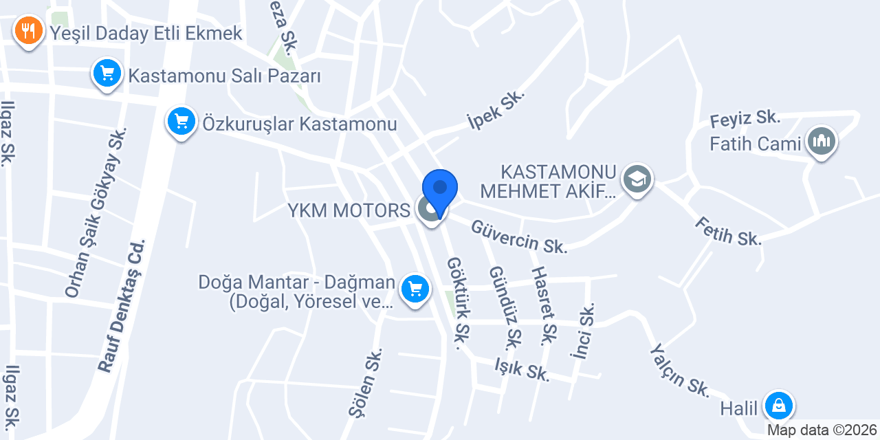 Nazar Unlu Mamulleri konumu