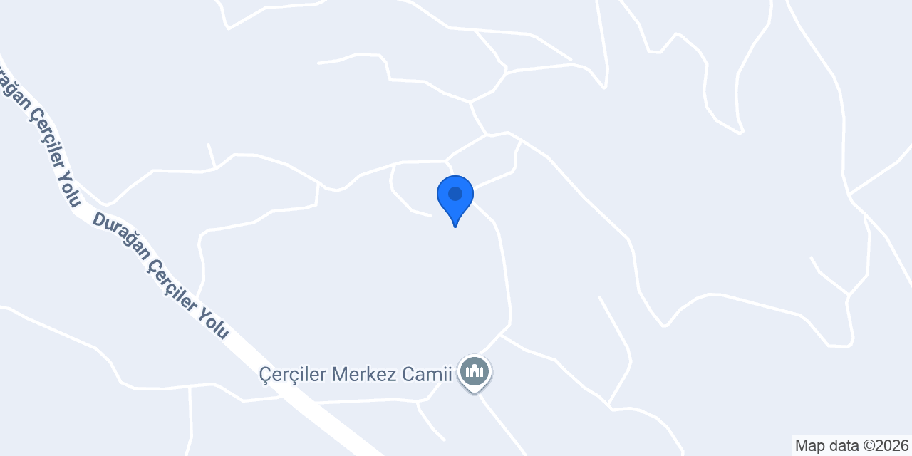 Çerçiler Sağlık Ocağı konumu