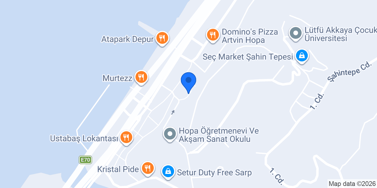 Ücra Sahaf konumu