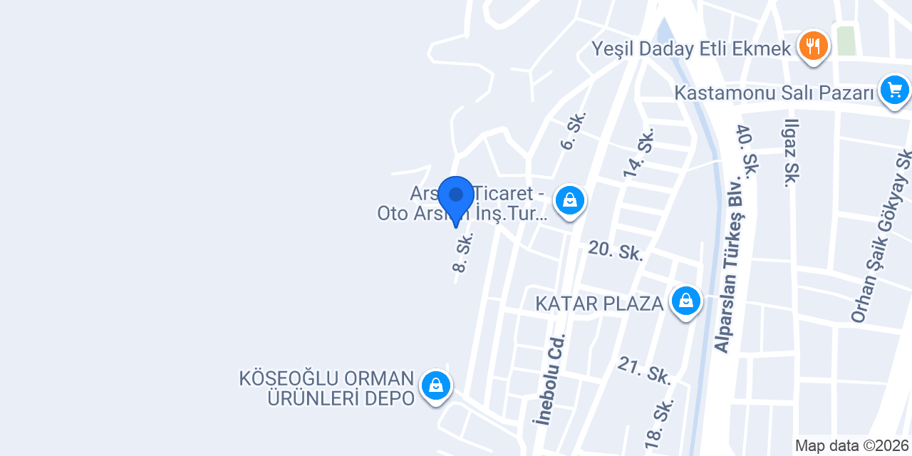 Gürcan Mutfak konumu