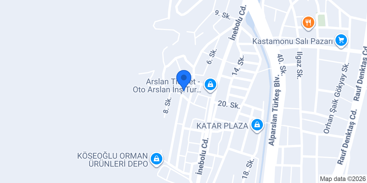 Dadaşın Yeri Cağ Kebabı konumu