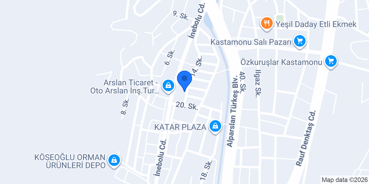 BAFRALI OTOMOTİV konumu