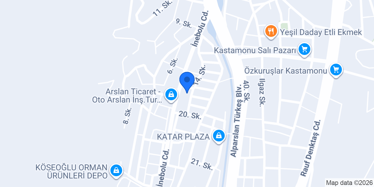 ANKARA MEKANİK KASTAMONU konumu