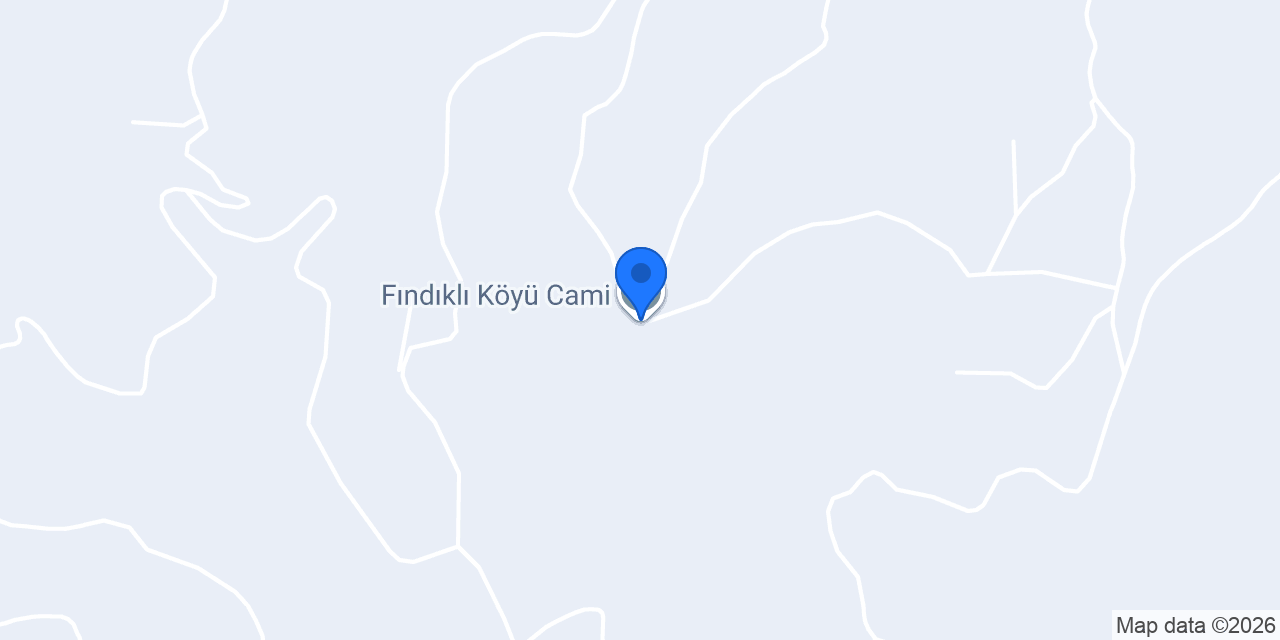 Fındıklı Köyü Cami konumu